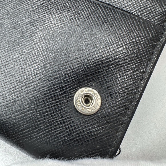 Prada Long Black Saffiano Leather Wallet - Picture 8 of 14